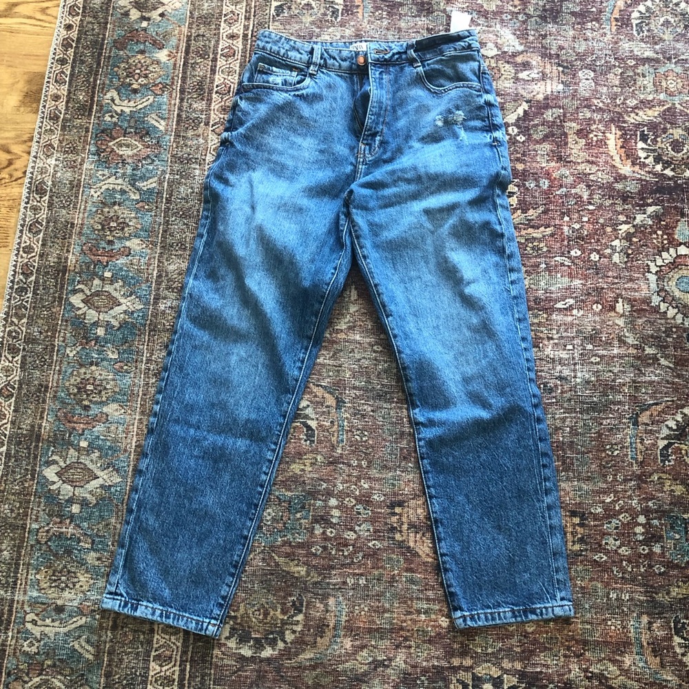 Zara mom jeans